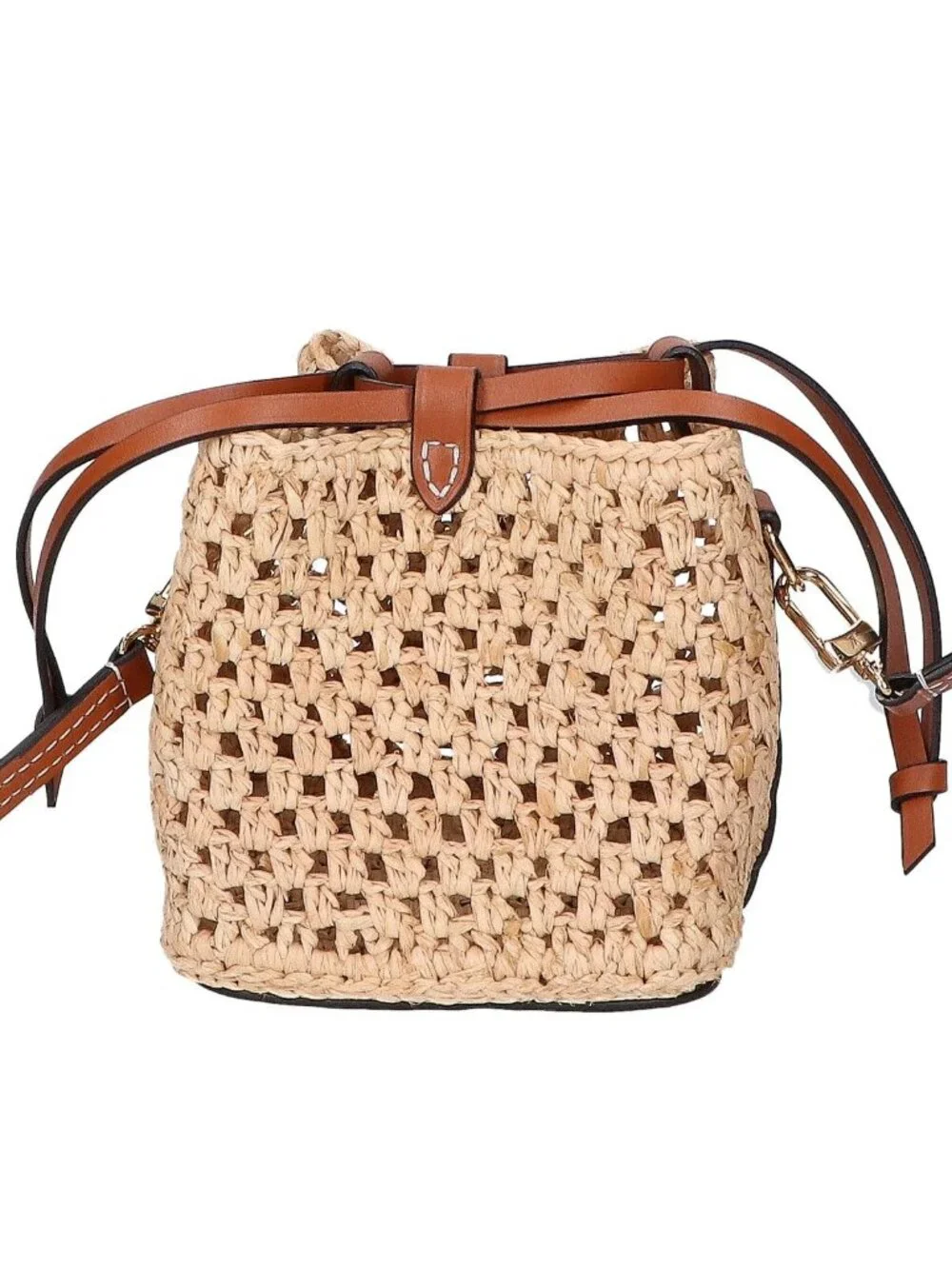 Louis Vuitton Mint Rafia Noe Perth 2-Way Drawstring Bag